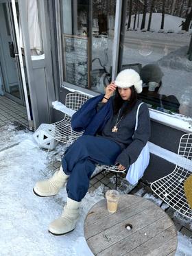 好喜欢这种冬日氛围感