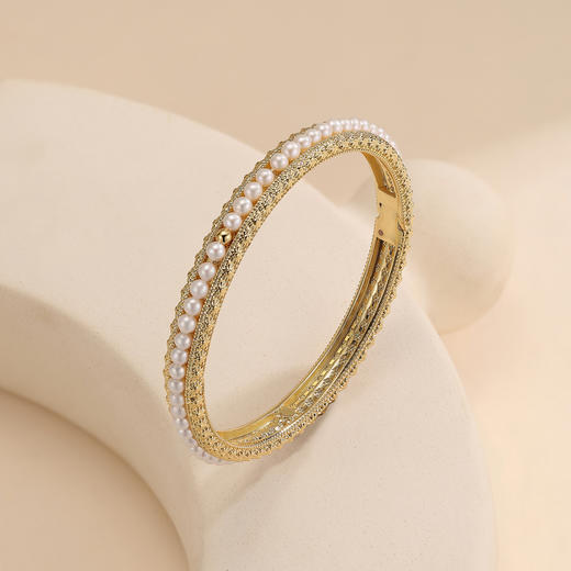 【石榴婆专享】“满天星”淡水珍珠手镯（可拆卸,一款多戴） 商品图1