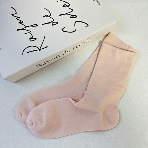 基础-简约舒适简约糖果色月子袜女袜-纪念日百货门店同款168494850 商品图3
