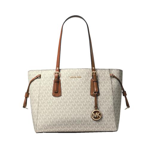 192317863949 迈克高仕MICHAEL KORS MK/Voyager 中号老花托特包【42*15*26cm】 商品图0