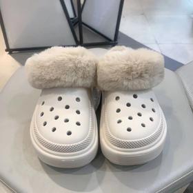 【春上新】【一口价】6楼CROCS雪屋暖棉Clog吊牌价799，折后399元
