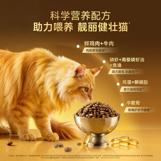 【春日焕新补贴】【鲜肉磷虾猫粮】宽福 全价成猫粮 八重好料 助力健壮呵护毛发 51%含肉量 双重益生元 助力消化 五重助美毛成分 助力毛发焕发光泽 商品图1