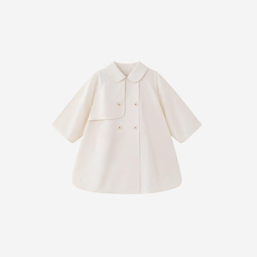 【高定系列】英氏儿童外套女童长袖公主外套春夏新款洋气米白外套 商品图4