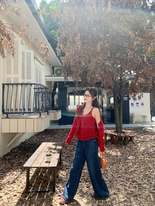 <曾小咸推荐>现货秒杀 ！微信超特价！韩系毛衣开衫两件套 日常269.99 立减140 秒杀129.99！！ 商品图14