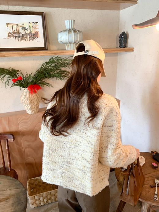 <曾小咸推荐>现货秒杀 ！微信超特价！小香风毛呢短款外套 日常389.99 立减230 秒杀159.99！！ 商品图7