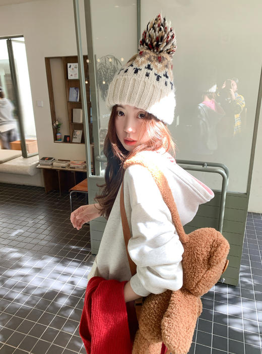 <曾小咸推荐>现货秒杀 ！微信超特价！v拼接连帽加绒卫衣 日常219.99 立减120 秒杀99.99！！ 商品图12