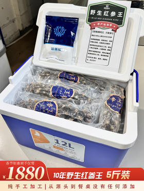【春节好礼】1880元5斤野生红参礼盒