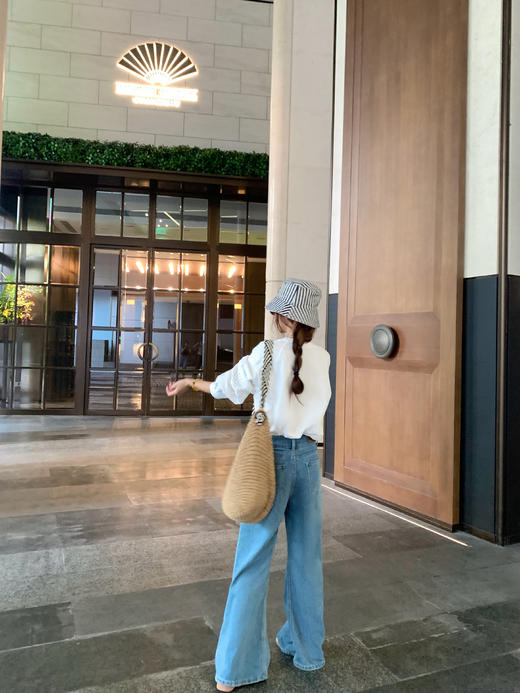 <曾小咸推荐>现货秒杀 ！微信超特价！袖口绣花镂空长袖T 日常149.99 立减80 秒杀69.99！！ 商品图8