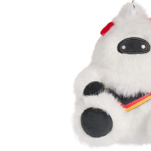熊抱雪人毛绒钥匙扣挂饰 商品图6