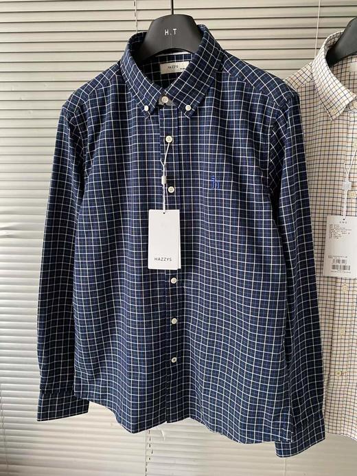 F011309秋季新品男装时尚休闲百搭通勤长袖衬衫 商品图1