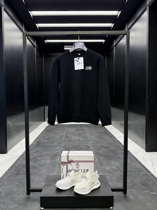 F011351徽章刺绣70周年纪念款套头圆领卫衣 商品图7