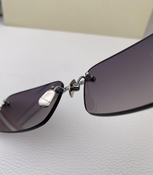 超轻纯钛无框镜架太阳镜墨镜 商品图7