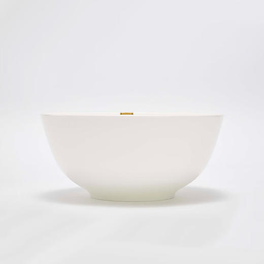 现代简约碗碟盘子圆盘汤勺纯白骨瓷系列餐具套装 商品图0