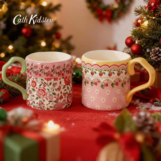 【3月4日发货】【清单专属】【热销口碑款🔥|英伦国民经典同款】Cath Kidston复古花漾陶瓷马克杯 礼盒 商品图0