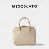 Mescolato 意大利进口togo牛皮手工保龄球包斜挎小包女 商品缩略图4