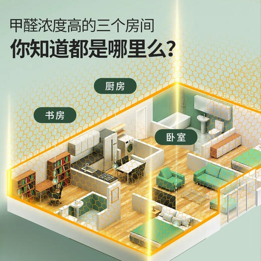 希望树 强效除醛变色炭包1kg/盒（10包）） 高碘值活性炭 4.0升级版 商品图3