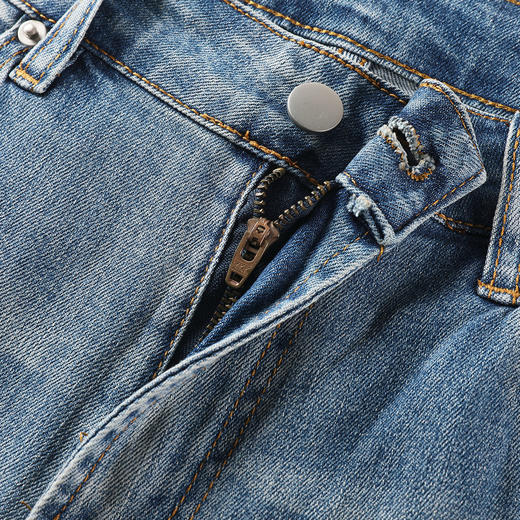 gxgjeans 男装【莱赛尔 】2025年秋款薄款透气男士牛仔裤百搭休闲长裤K&C 商品图5