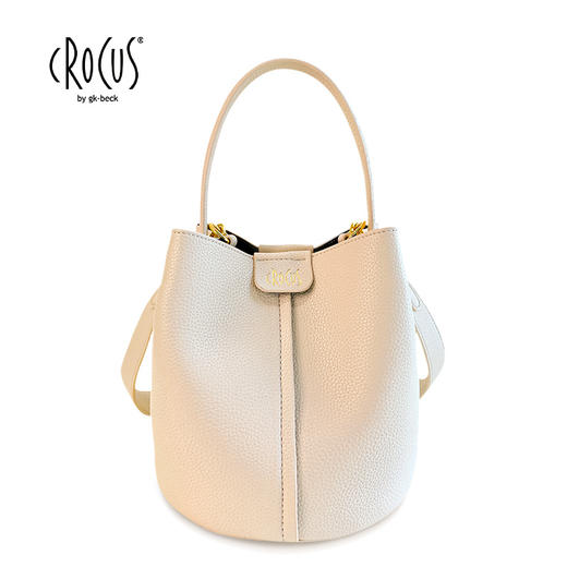 Crocus小众伦敦回忆经典菜篮子女包秋冬水桶包百搭大容量手提单肩斜挎包 商品图9