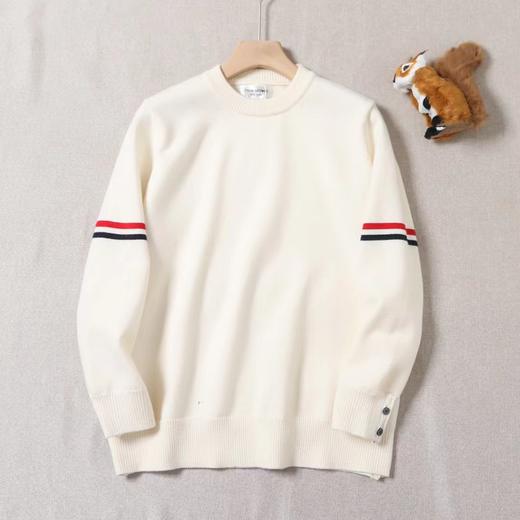 F011301秋冬单品极简基础款男士通勤圆领针织衫毛衣 商品图5