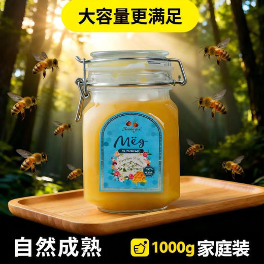 普乔金哚玛蜂蜜（玻璃瓶带卡扣）1kg 商品图0
