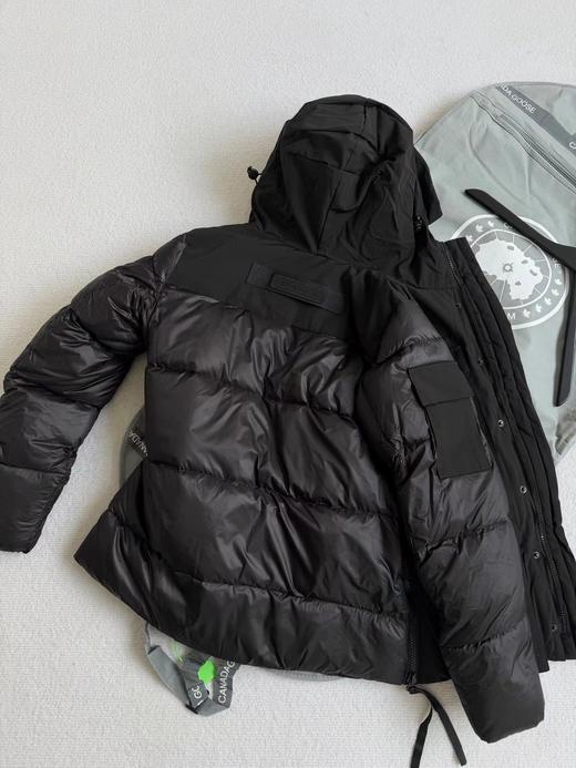 F011315男女可拆卸大毛领羽绒服情侣款工装外套 商品图3