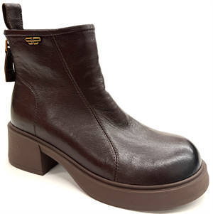 千百度百搭经典扣饰休闲中短靴切尔西靴女靴A25652504 商品图1