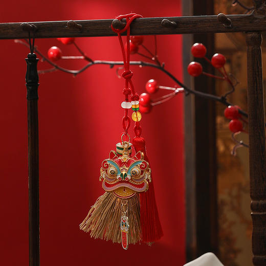 【时来运转 好运吉祥挂件】2026新年过年装饰小挂件 马年春节氛围汽车挂饰 场景布置 小扫把挂件 新年送祝福吉祥礼物 商品图7