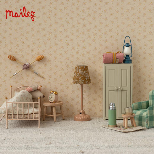 Maileg 娃娃屋套装 客厅与卧室 迷你精致 北欧风创意设计 适合3岁以上 丹麦国宝级玩具品牌 商品图2