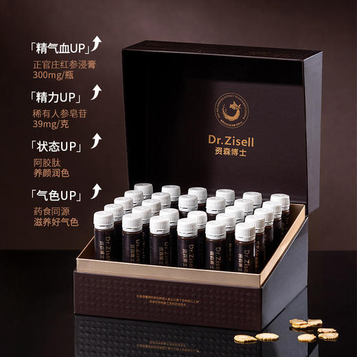 【林栖好物】Dr.Zisell资森博士红参人参补充液 商品图2