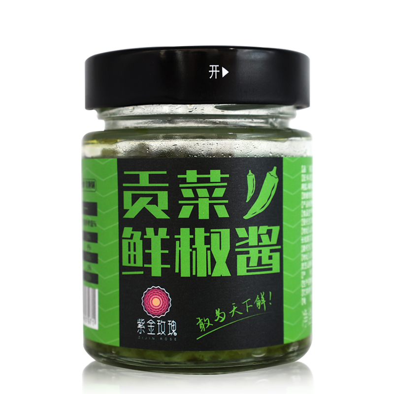 贡菜鲜椒酱180g
