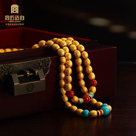 宫匠造办 五线菩提手串 长款 商品图2