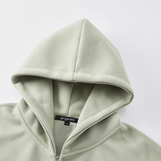 gxgjeans 男装男士卫衣2025秋款连帽宽松百搭日常休闲潮流印花开衫卫衣男K&C 商品图6