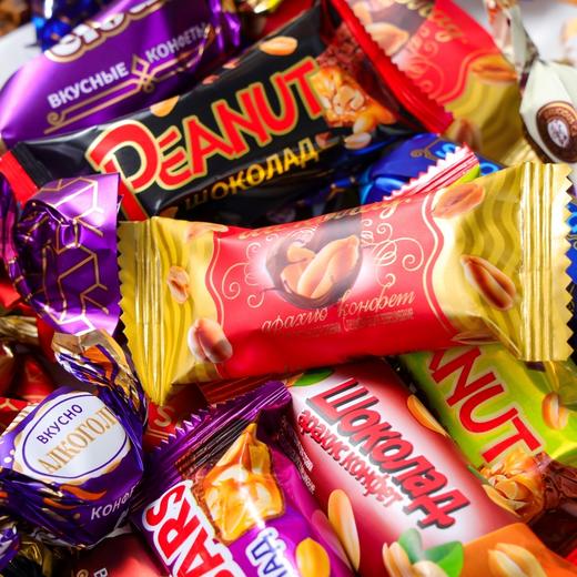 俄罗斯RU进口混合糖500g/袋 商品图2