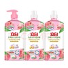 【金皇会员48金币专享】立白白桃APG洗洁精1kg*3 A类食品用去油洗洁剂洗碗液洗涤灵家庭清洁 商品缩略图0