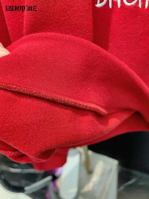 【门店同款】ENJOY冬季“午马”小马刺绣套头卫衣 169094022 商品图4