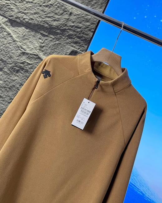 F011346冬季调温防臭防静电弹性修身长袖纯色立领卫衣 商品图4