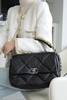 CHANEL香奈儿 19Bag 系列翻盖双链条 羊皮 单肩斜挎包 （大中小号）（LZ*MM） 商品缩略图11