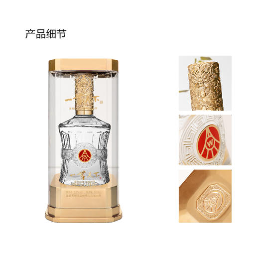 【五粮液股份出品 纯粮固态 醇厚绵甜】五粮液一尊天下·尊品52%vol 国标优级浓香白酒500ml *2/6瓶（赠礼袋） 商品图1