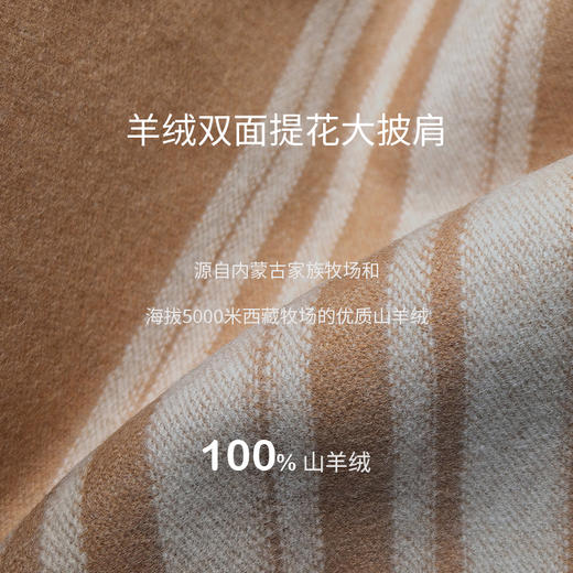 羊绒双面提花大披肩  SJF97P756N 商品图2