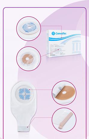 康维德一件式肛肠造口袋22771 下单送造口腹带 结算页面选择赠品尺码 商品图3