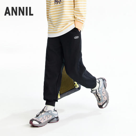 【实体店同款】男女童全腰针织单裤春季新款安奈儿童装AM616036 商品图2