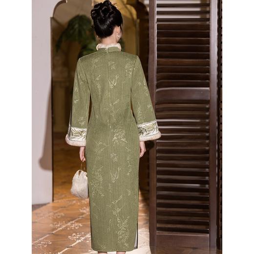 新中式加绒国风旗袍年轻款 BJS8568 商品图4