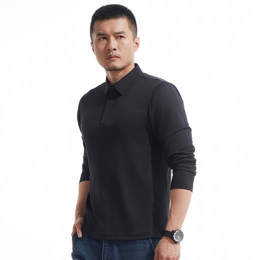 【龙牙上新】龙牙隐夏COOLMAX速干长袖POLO 商品图4