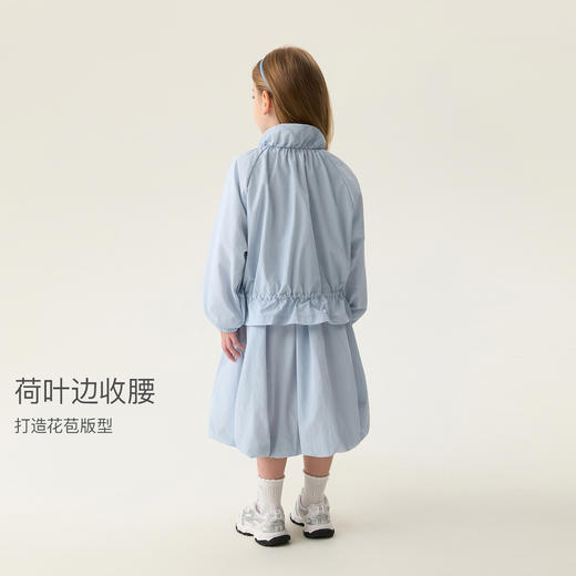 马克珍妮轻氧运动女童花苞夹克套装2026年春装新款560091 商品图2