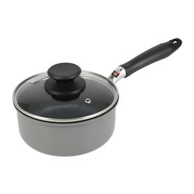 厨房家用平底煎锅汤锅炖锅铝制锅LE煤气单柄锅