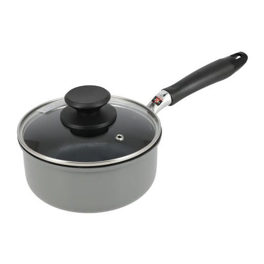 厨房家用平底煎锅汤锅炖锅铝制锅LE煤气单柄锅 商品图0