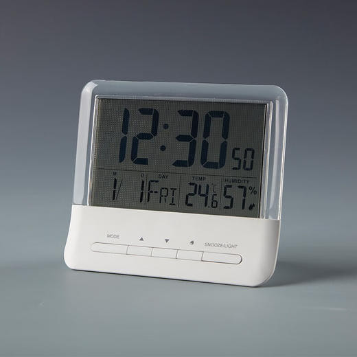 现代简约多功能卧室床头数字时钟电子钟 库拉特 商品图0