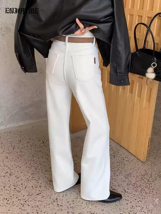 【门店同款】ENJOY冬季复合绒小手套挂件直筒裤 168897501 商品图1