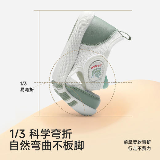 【商场同款】英氏步前鞋软底男宝鞋春夏网眼鞋透气舒适抗菌学步鞋 商品图1