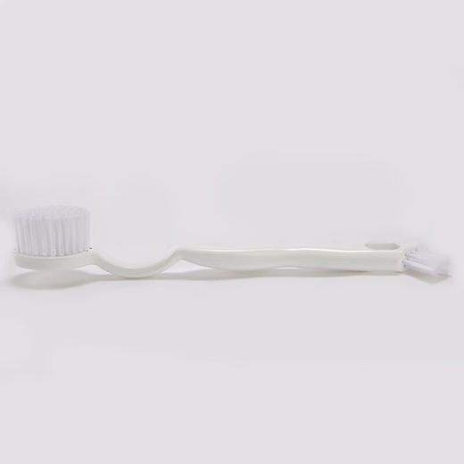家用清洁用品日常双头小型多功能清洁鞋刷 白色 商品图1